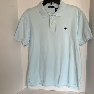 Simply Southern light blue collar button down shirt sleeve shirt Men’s size L